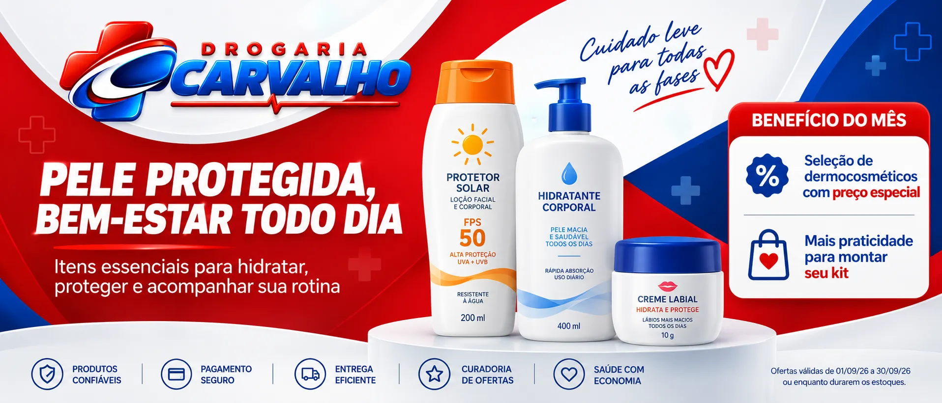 O glow up que sua pele merece: ofertas especiais em dermocosméticos com desconto no PIX e 12x no cartão