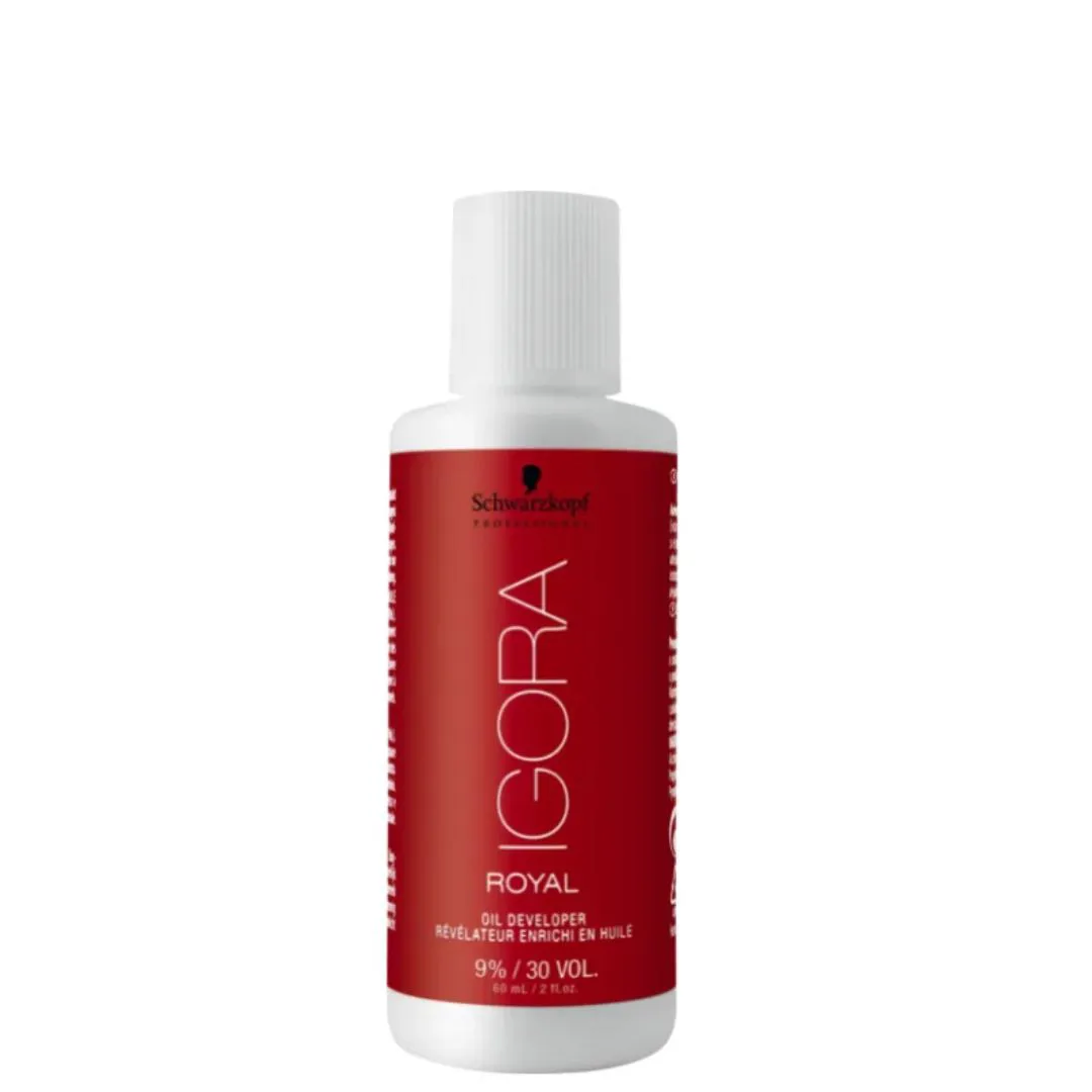 Schwarzkopf Professional Igora Royal 9% - Água Oxigenada 30 Volumes 60ml