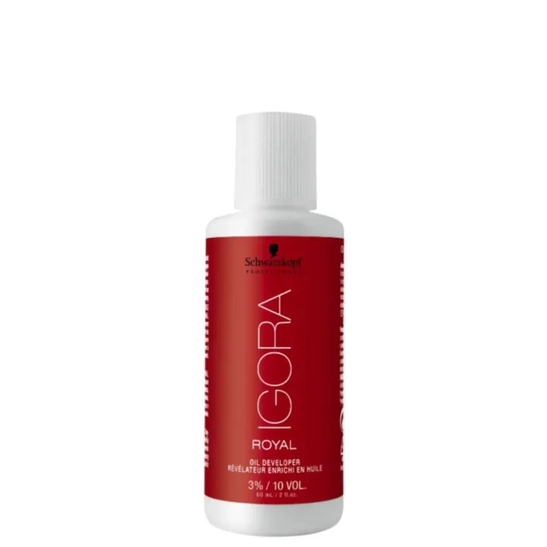 Schwarzkopf Igora Royal 3% - Água Oxigenada 10 Volumes 60ml