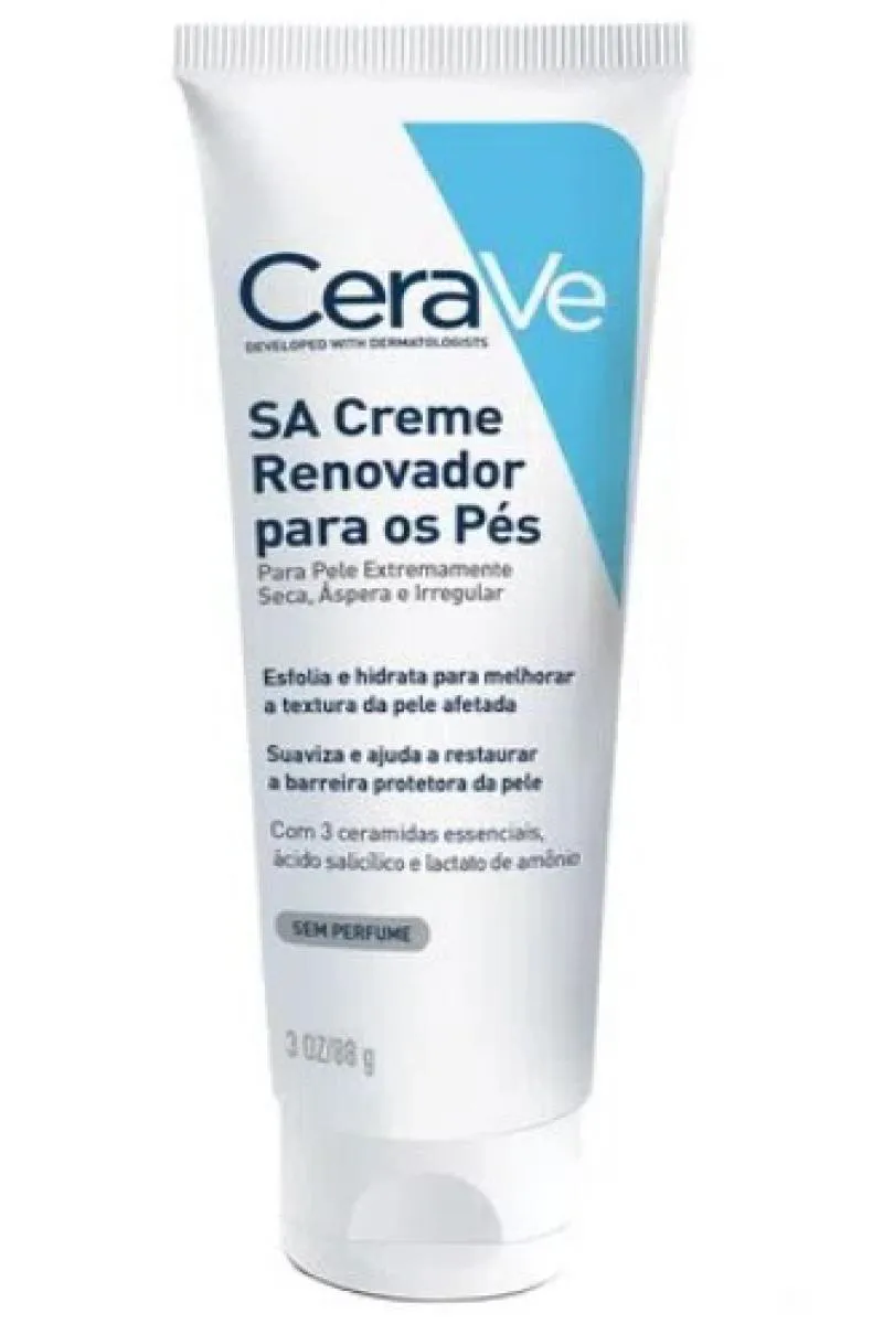 CeraVe SA Creme Renovador para os Pés 88G