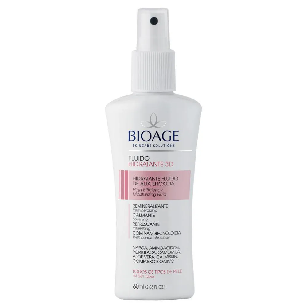 Fluido Hidratante 3d - 60ml