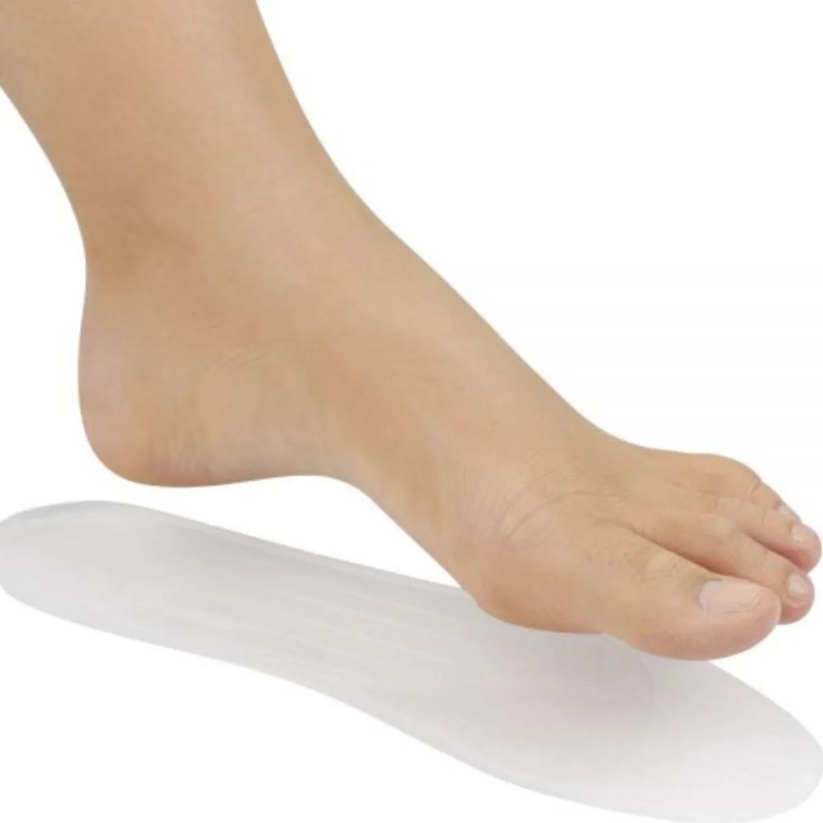 Palmilha de Silicone Ortopédica Anti - Impacto Esportiva Esportão Alívio Dores Ortho Pauher - 43 / 44