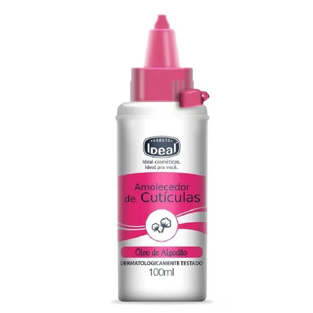 Amolecedor de Cutículas Ideal Óleo de Algodão 100ml