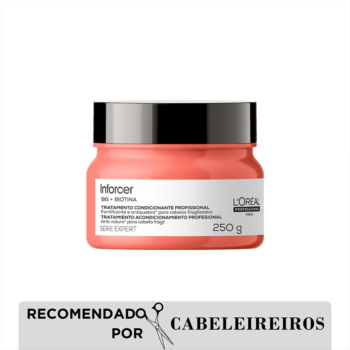 Máscara de Cabelo Fortalecedora L'Oréal Professionnel Inforcer Cabelos Danificados 250g