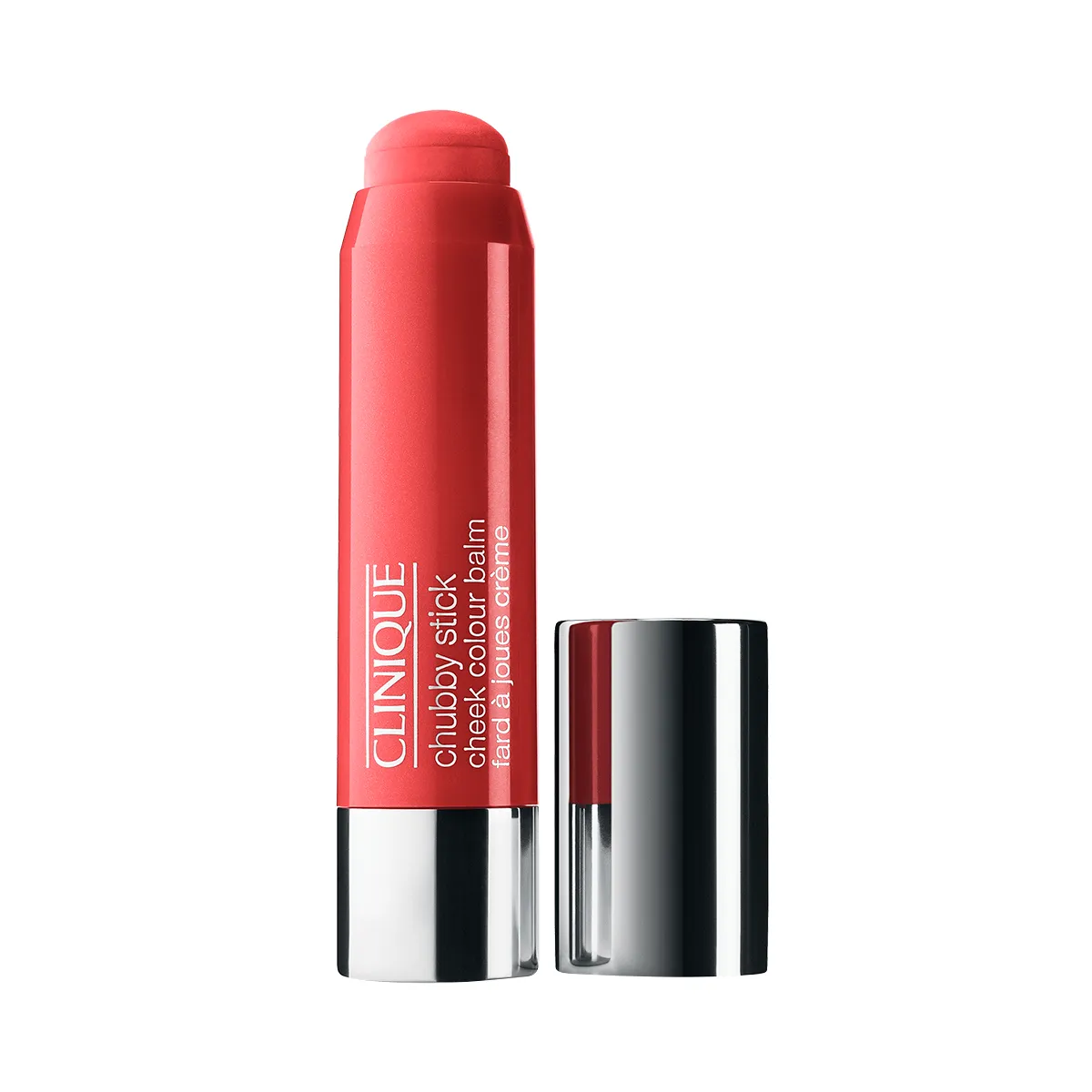 Blush em Bastão Clinique Chubby Stick 6g - Robust Rhubarb