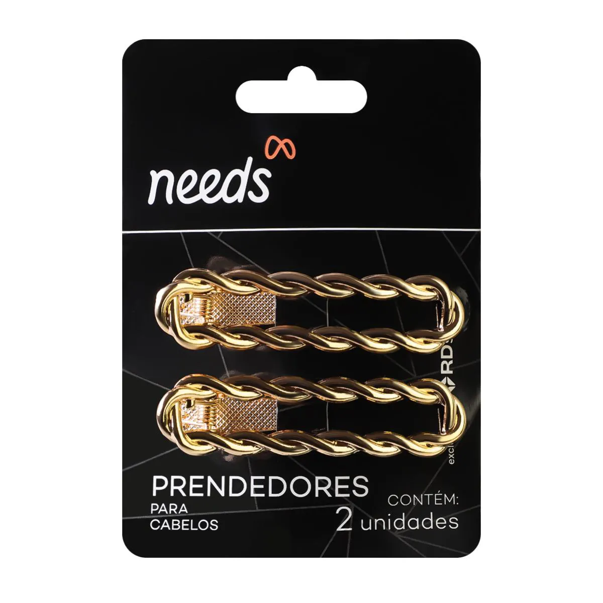 Presilha para Cabelos Tic-Tac Needs 2 unidades