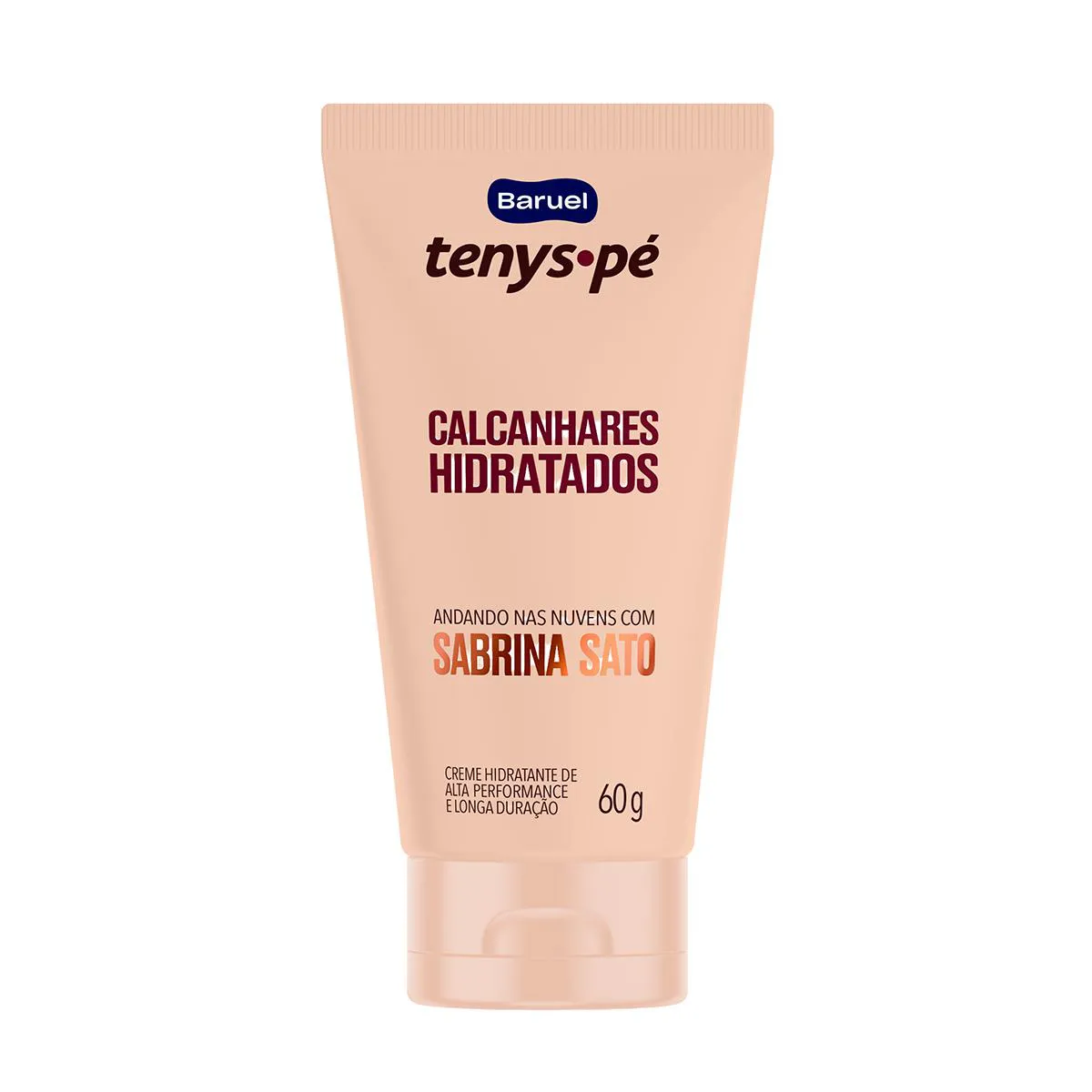 Creme Hidratante Calcanhares Hidratados Tenys Pé Baruel Andando nas Nuvens com Sabrina Sato 60g