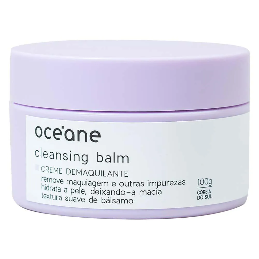 Creme Facial Demaquilante Océane Cleasing Balm 100g