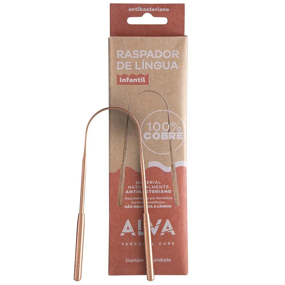 Raspador de Língua Infantil Alva 1 UN