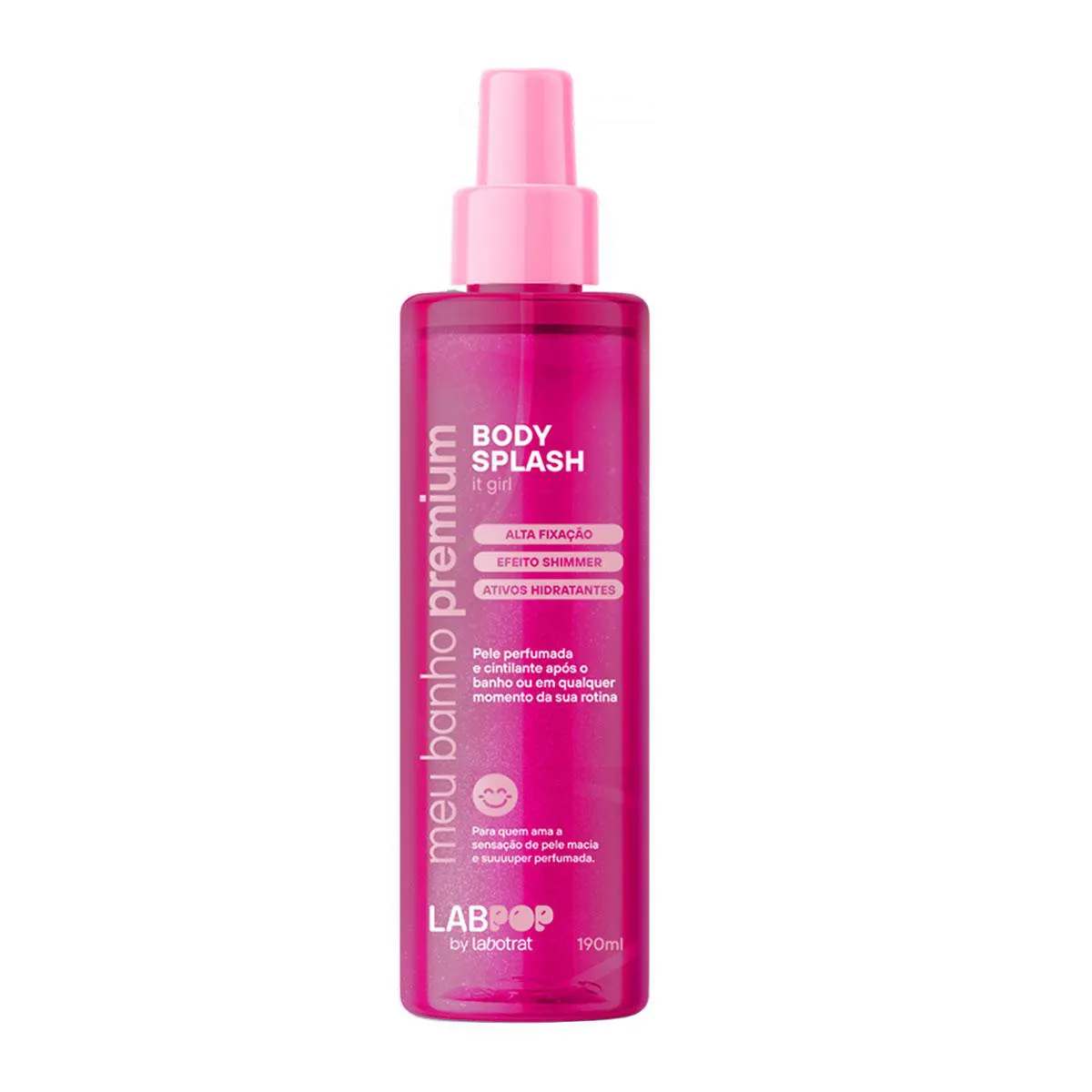 Body Splash LabPOP Meu Banho Premium It Girl Efeito Shimmer 190ml
