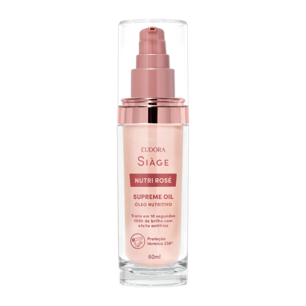 Óleo Capilar Siàge Nutri Rose 60ml