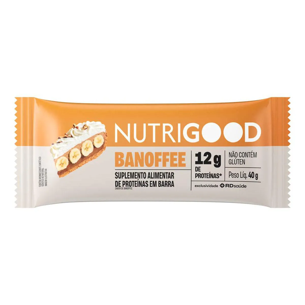Barra de Proteína Nutrigood Banoffee 40g