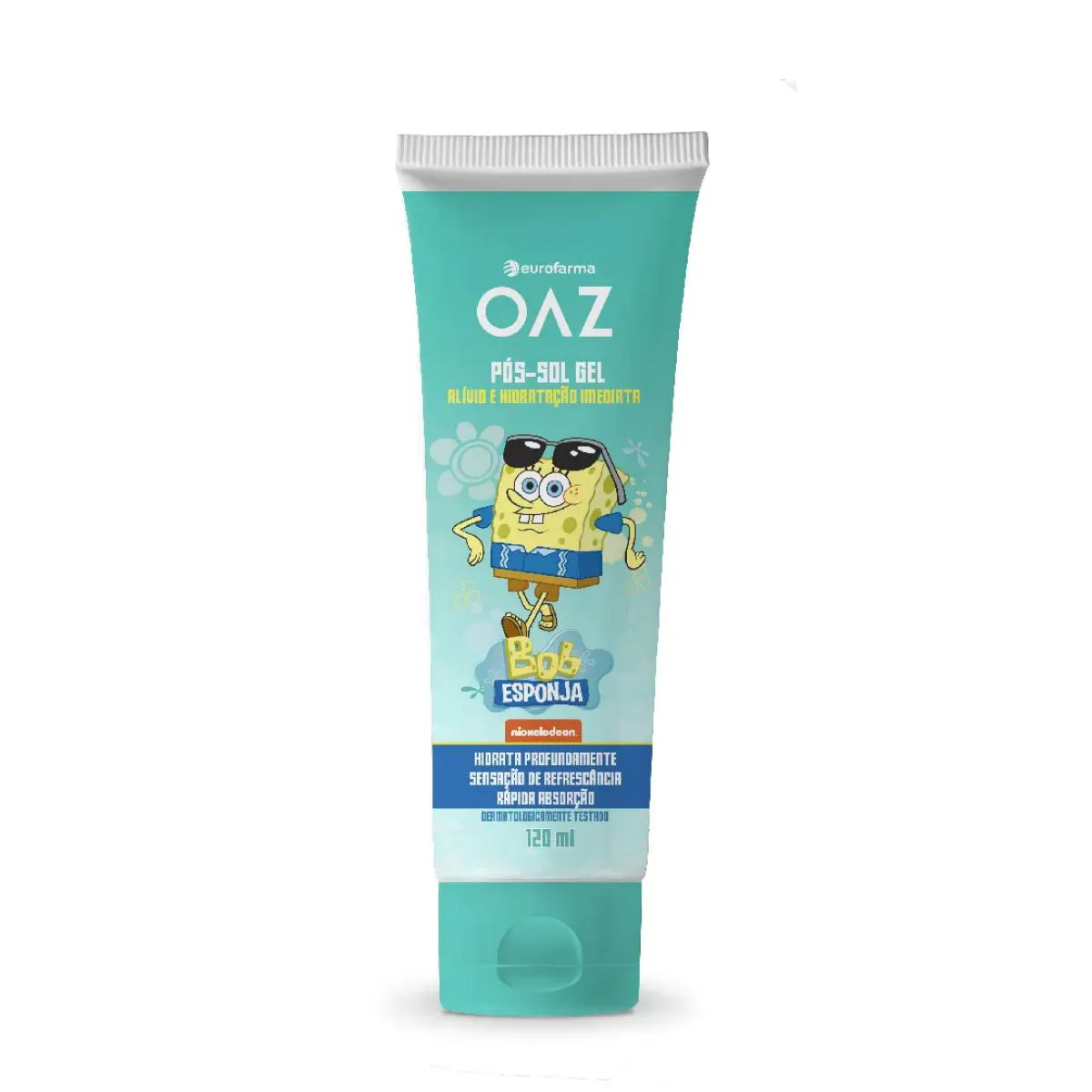 Pós-Sol Gel Infantil Oaz Bob Esponja 120Ml