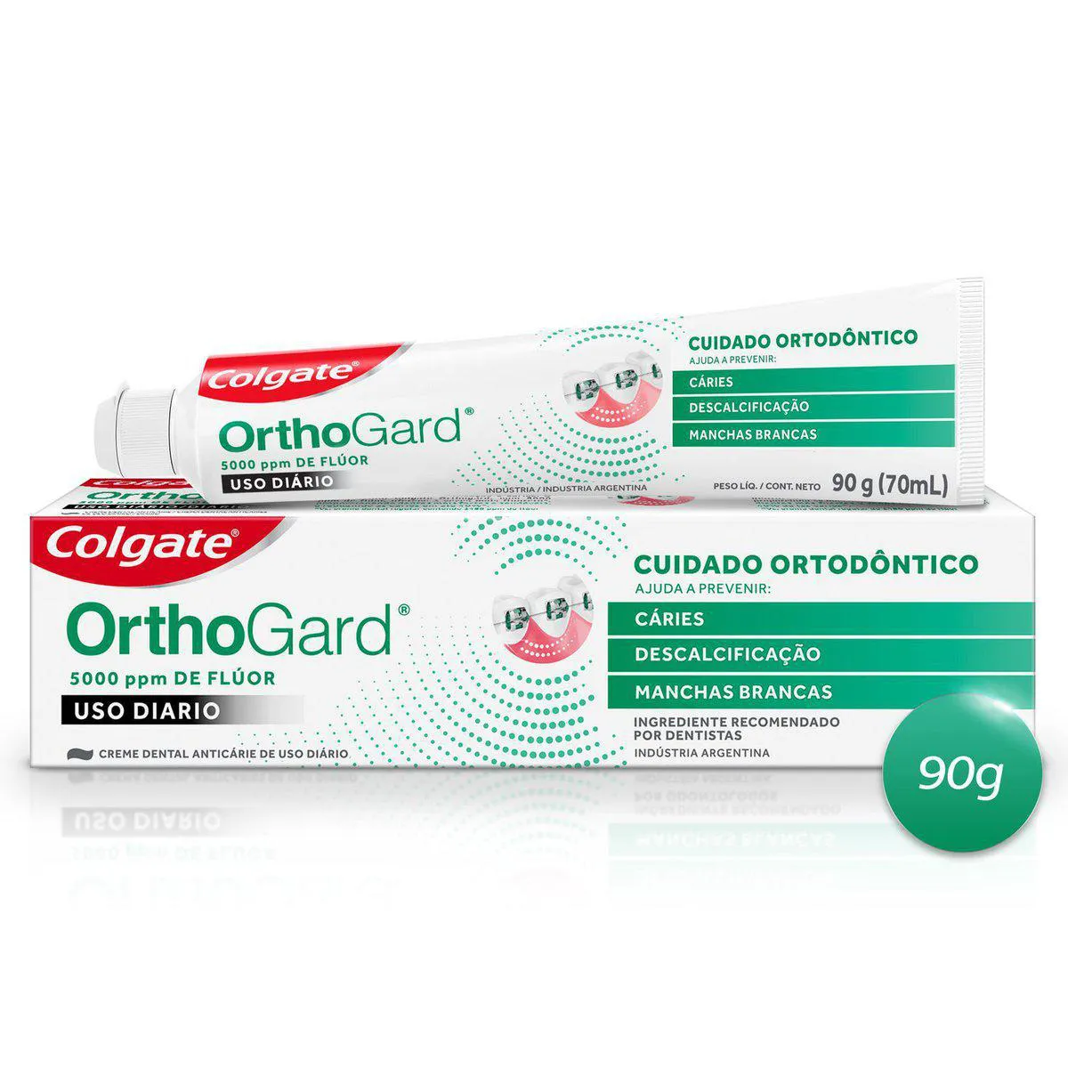 Creme Dental Colgate OrthoGard Cuidado Ortodôntico 90g