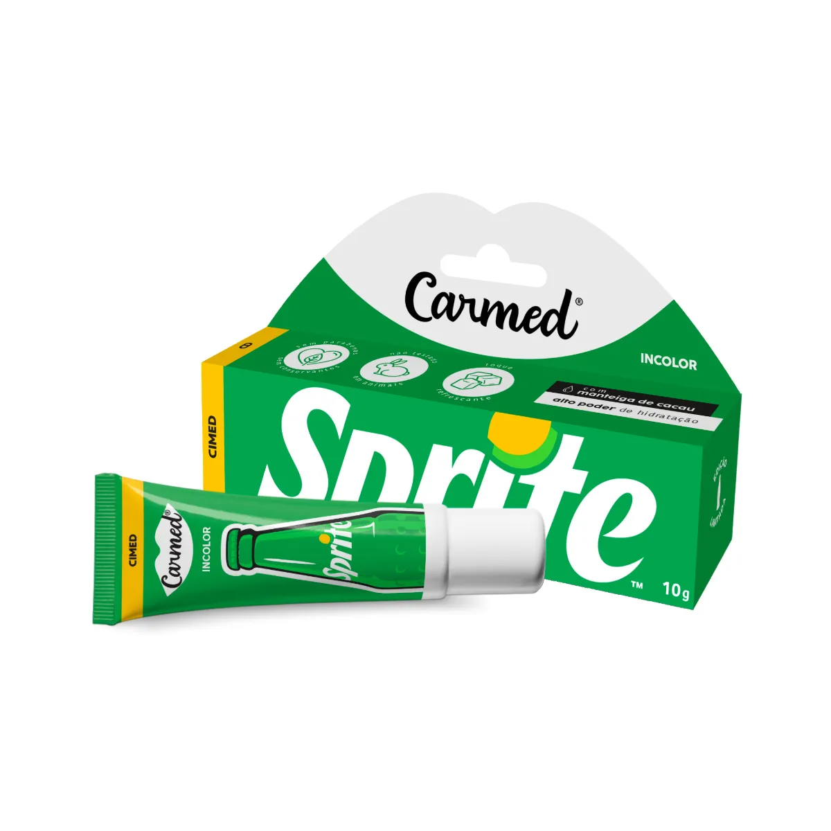 Hidratante Labial Carmed Sprite Incolor 10g