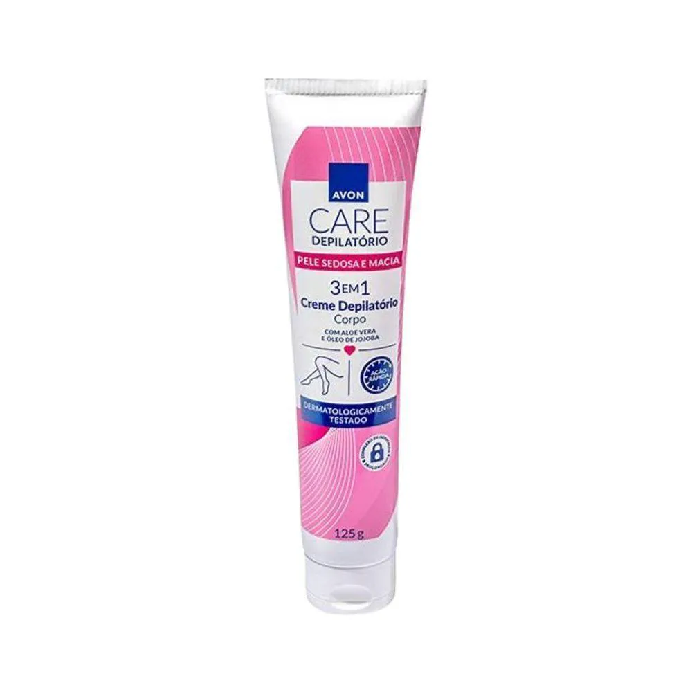 Creme Depilatório para o Corpo Avon Care 125G