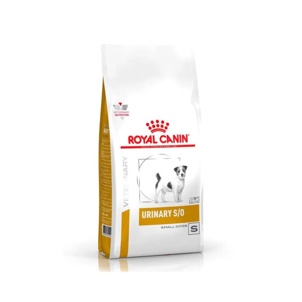 Ração Royal Canin Veterinary Urinary S/O Small Dog para Cães Adultos de Porte Pequeno 7,5Kg