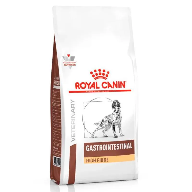 Ração Royal Canin Dieta Veterinária Gastrointestinal High Fibre para Cães Adultos 2,0Kg