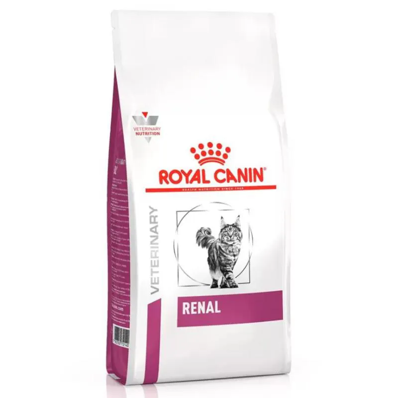 Ração Royal Canin Dieta Veterinária Renal para Gatos com Doenças Renais 1,5Kg
