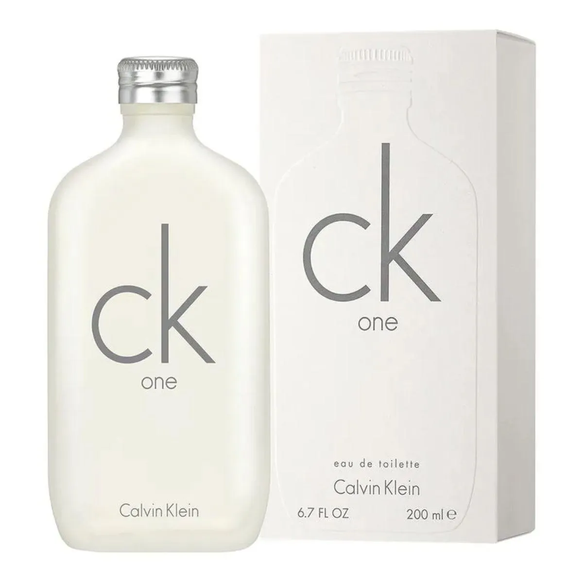Ck One Calvin Klein Eau De Toilette 200ml - Perfume Unissex