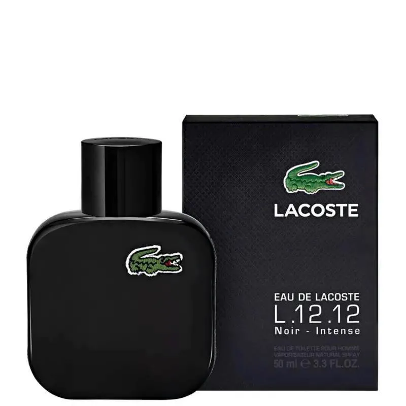 L.12.12 Noir Lacoste Eau De Toilette 50ml - Perfume Masculino