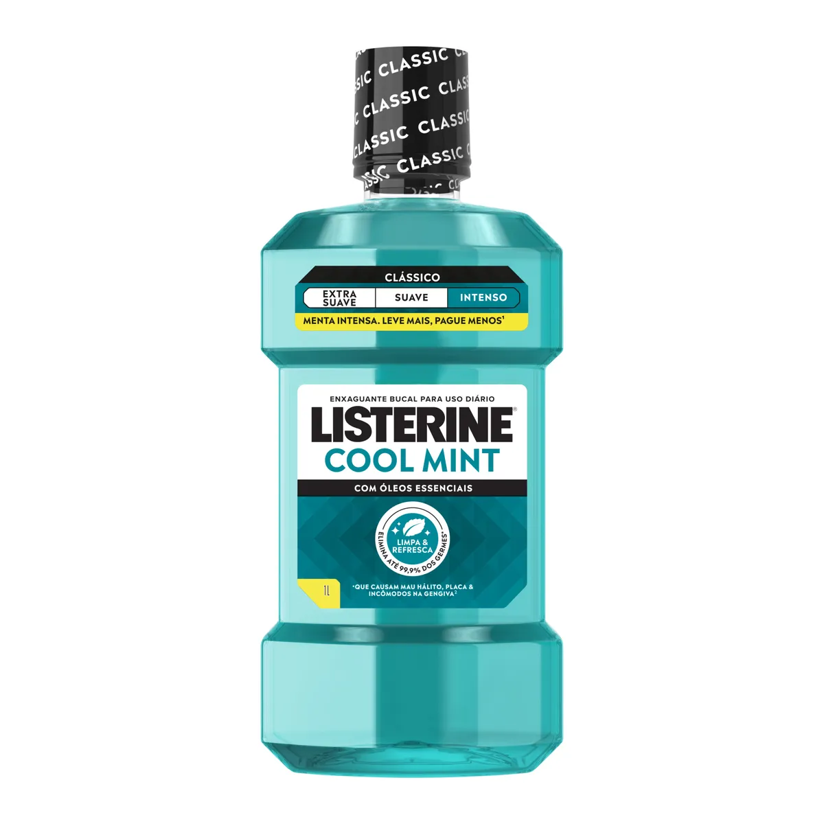 Enxaguante Bucal Antisséptico Listerine Cool Mint Intenso 1L