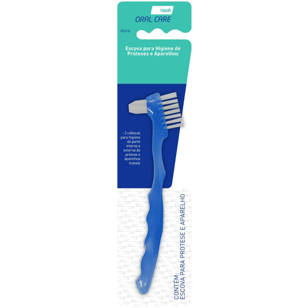 Escova para Aparelho e Prótese Needs Oral Care 1 Unidade