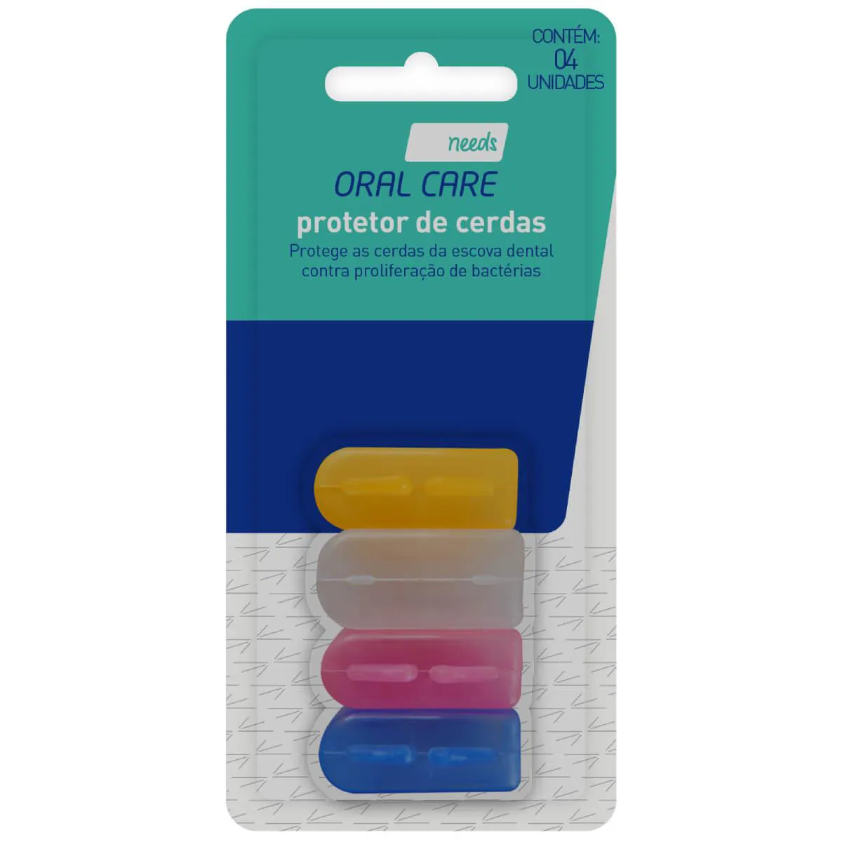 Protetor de Cerdas Needs Oral Care 4 Unidades