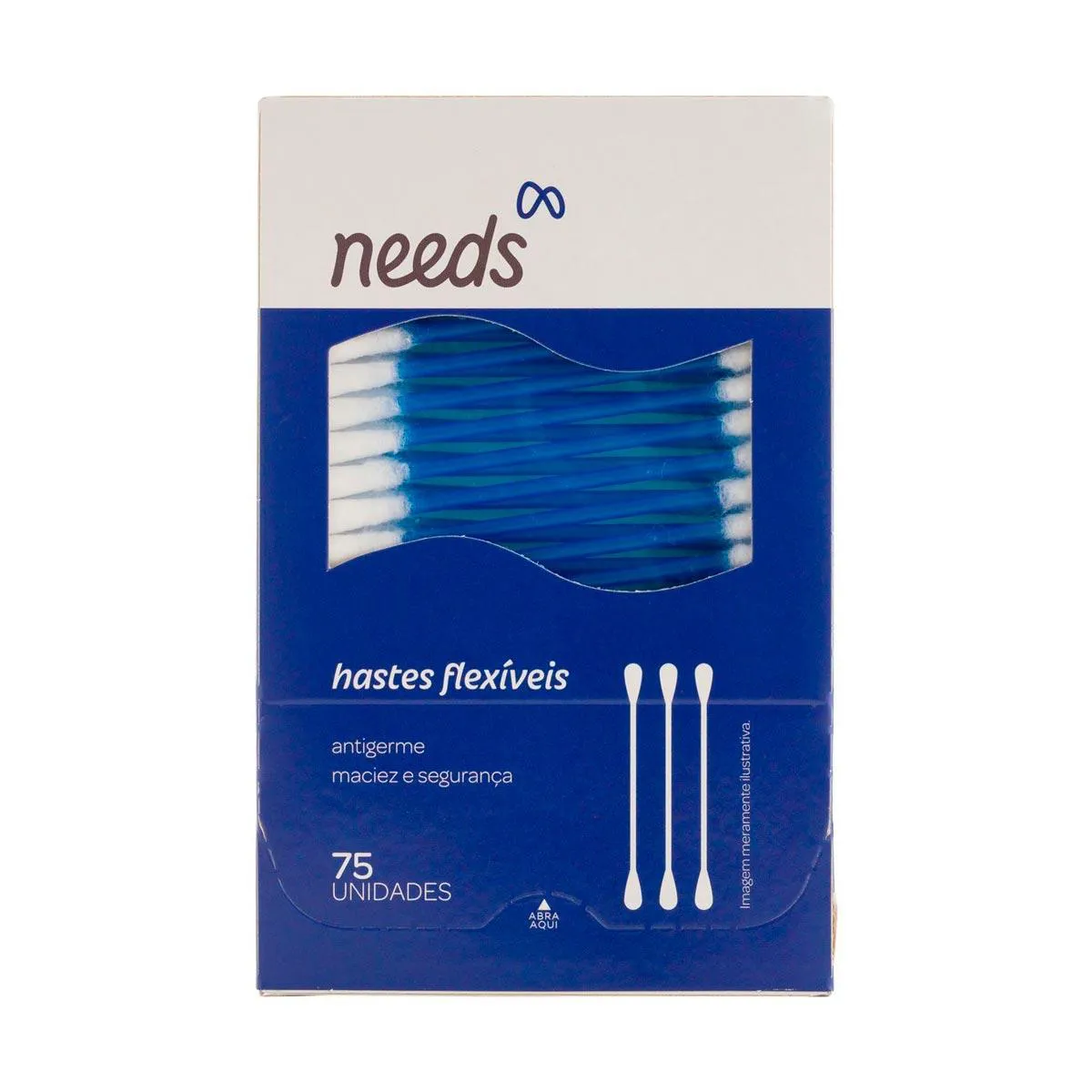 Hastes Flexíveis Needs 75 Unidades