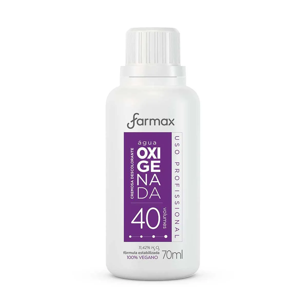 Água Oxigenada 40 Volumes Farmax 70ml