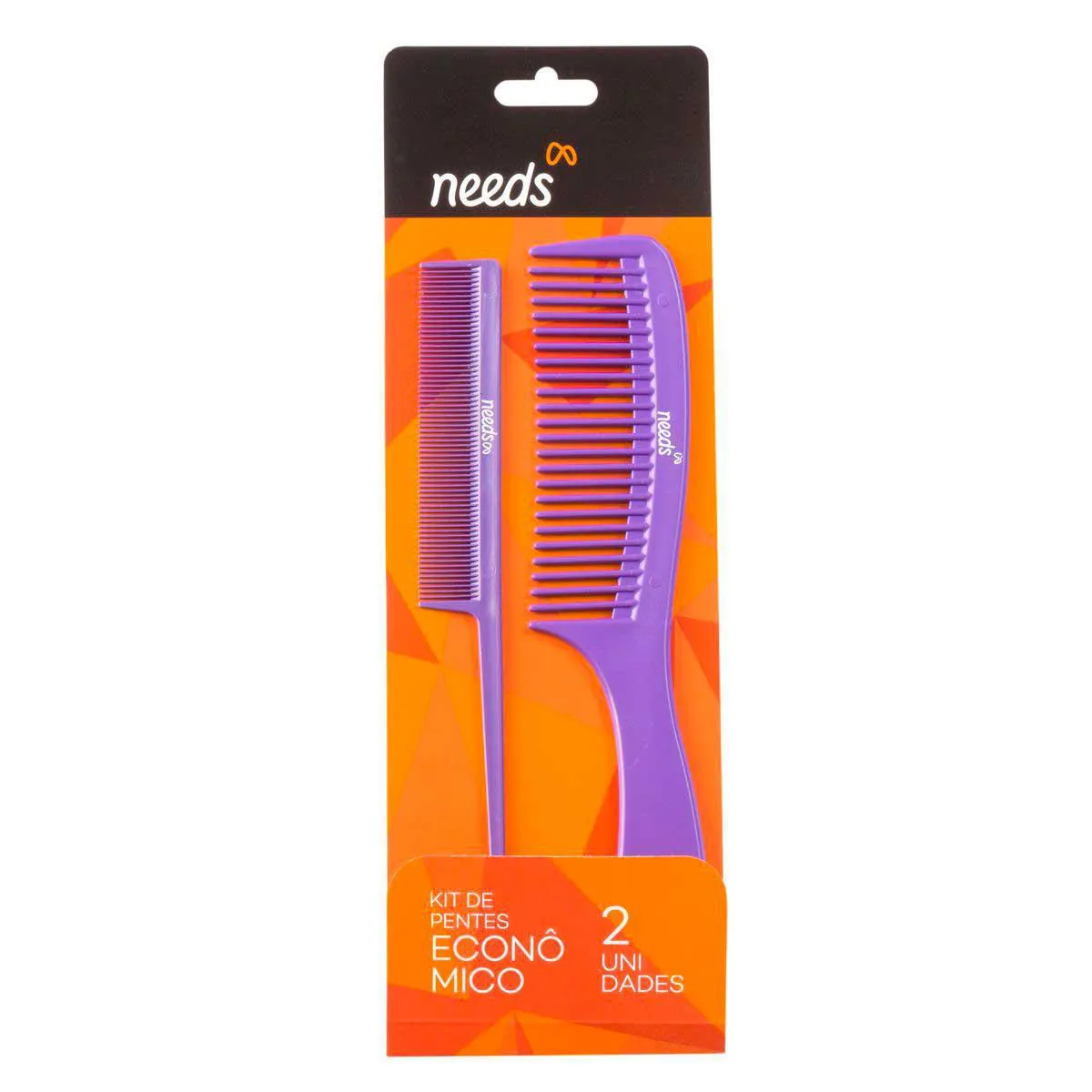 Kit Pente de Cabelo Needs 2 Unidades
