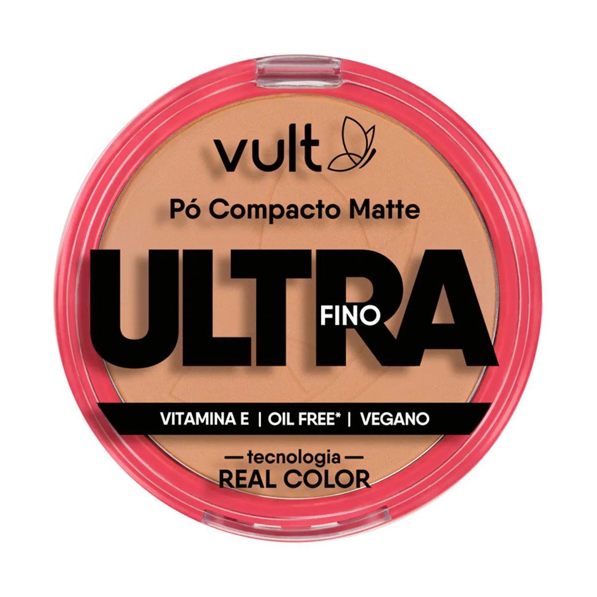 Pó Compacto Matte Ultrafino Vult 6g - V450