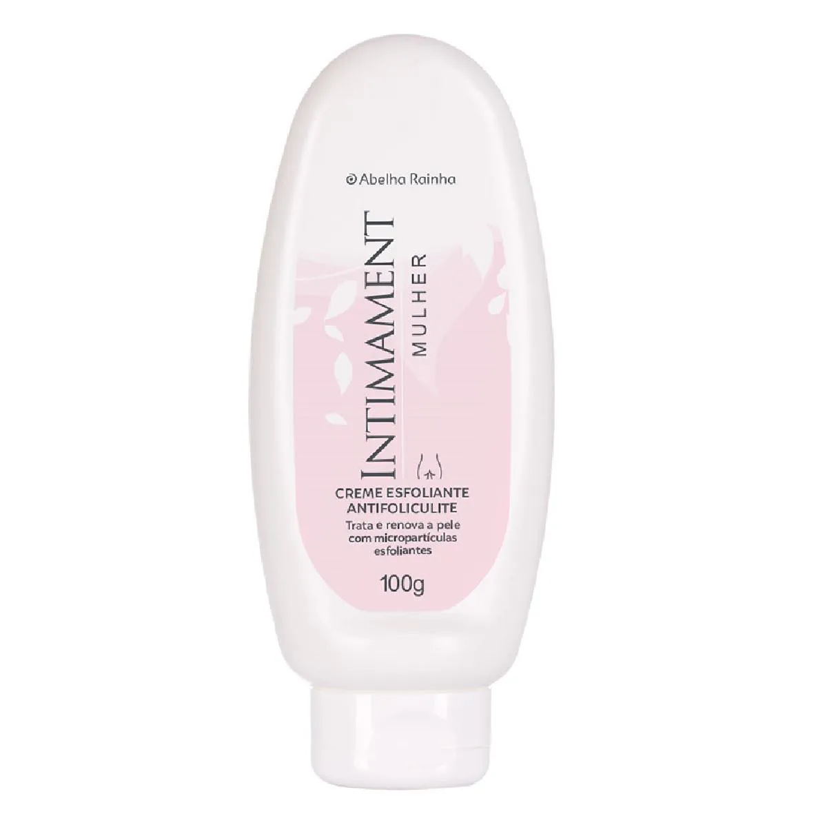 Creme esfoliante anti foliculite intimament mulher abelha rainha 100g