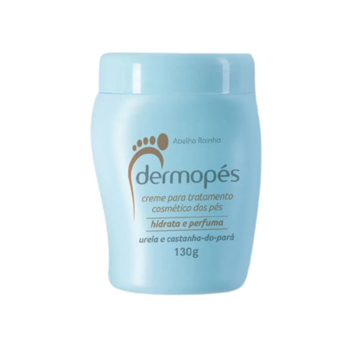 Creme para Pés com Ureia e Castanha do Pará Dermopés Abelha Rainha 130g