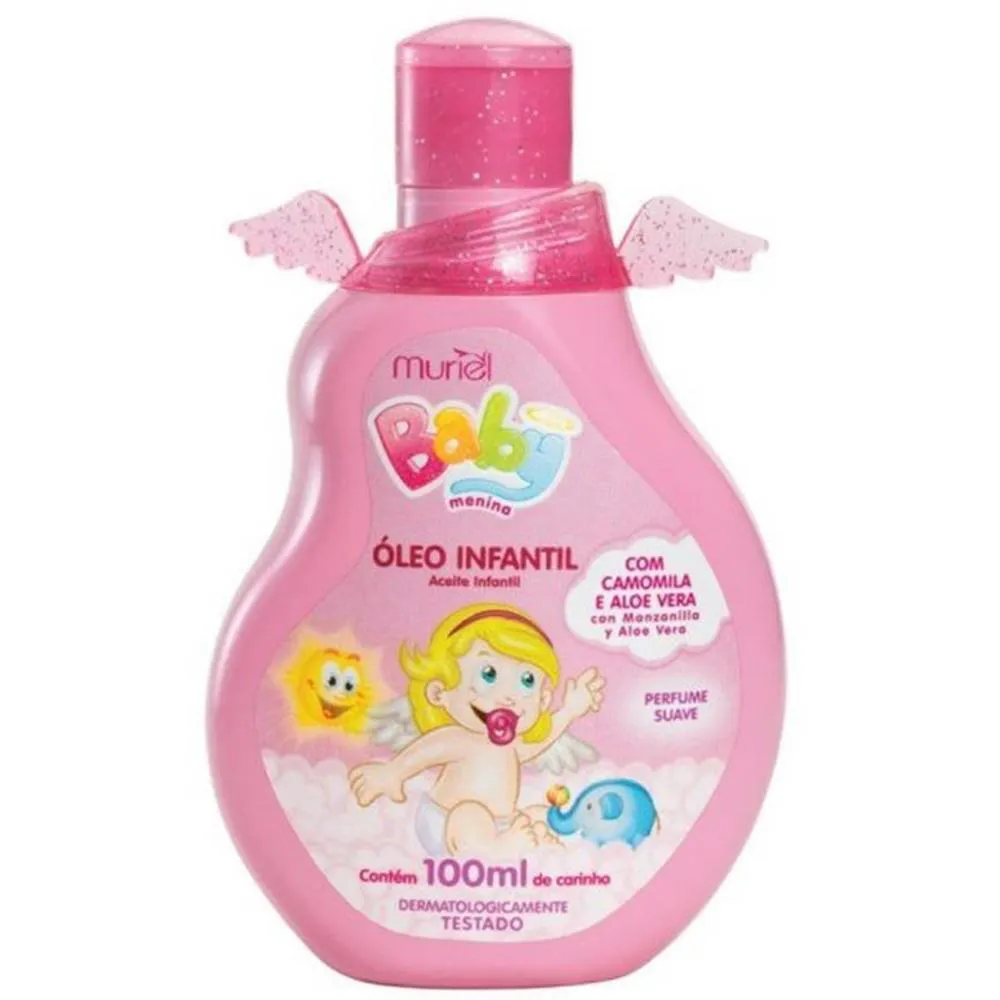 Oleo Infantil Muriel Baby Menina 100ml