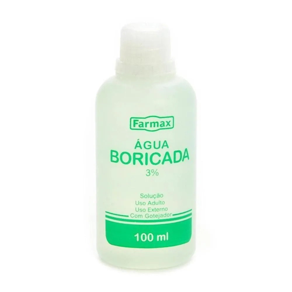 Agua Boricada Farmax 100ml