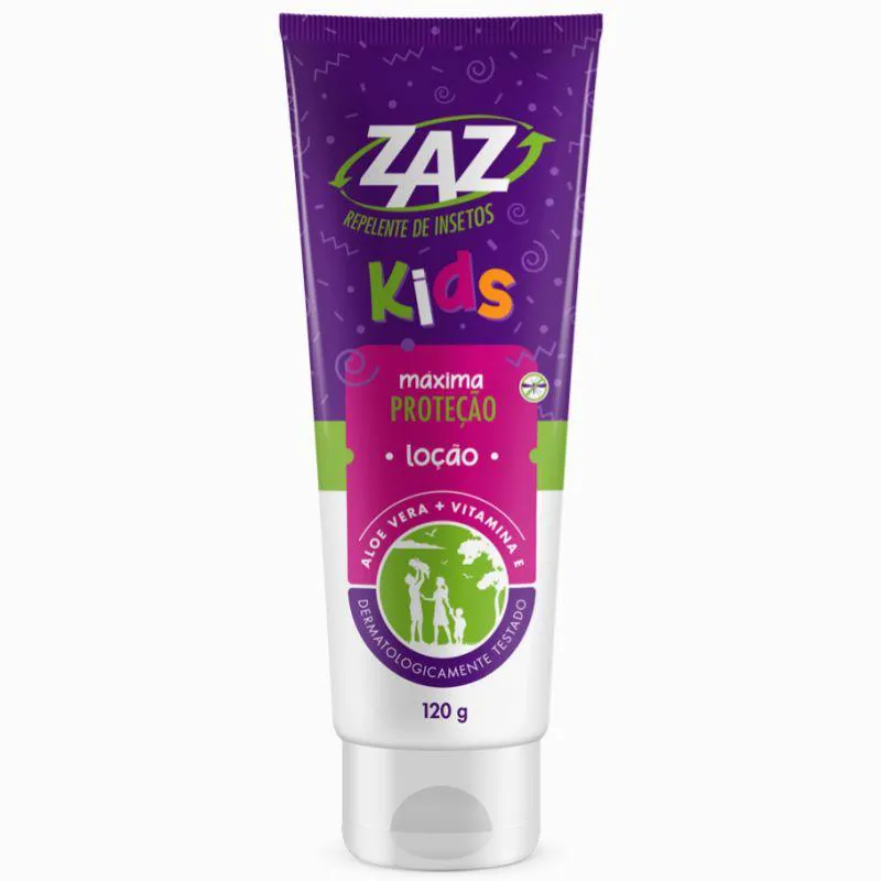 Repelente de Insetos Kids Loção 120g - Zaz