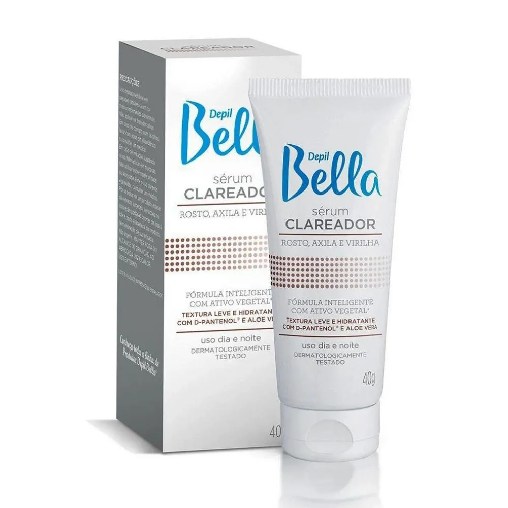 Creme Depilatório Depil Bella Sérum Clareador 40g