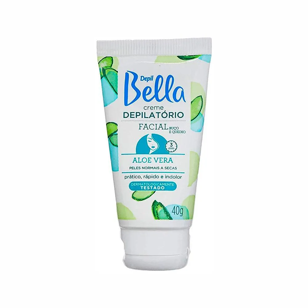 Creme Depilatório Facial Depil Bella Aloe 40g