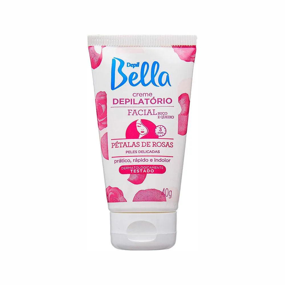 Creme Depilatório Facial Depil Bella Pétalas 40g