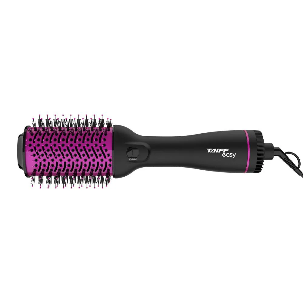 Taiff Easy Escova Oval Secadora 1200w Esmv12 Rosa - 127v